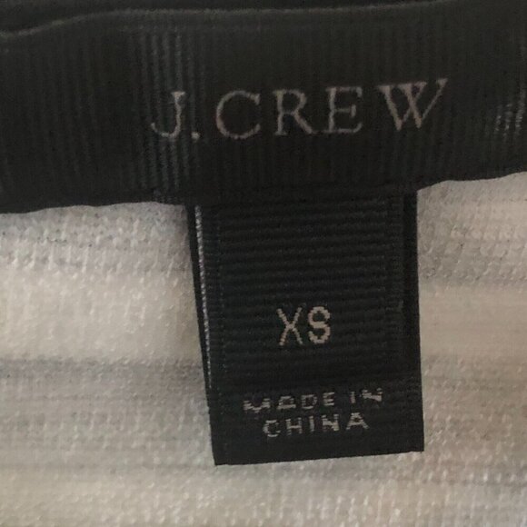 J. Crew T Shirt Dress - Horizontal Stripe Nautical C6514 - Picture 3 of 7